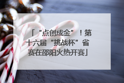 “点创成金”！第十六届“挑战杯”省赛在邵阳火热开赛