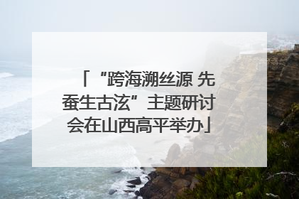 “跨海溯丝源 先蚕生古泫”主题研讨会在山西高平举办