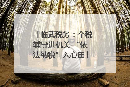 临武税务：个税辅导进机关 “依法纳税”入心田