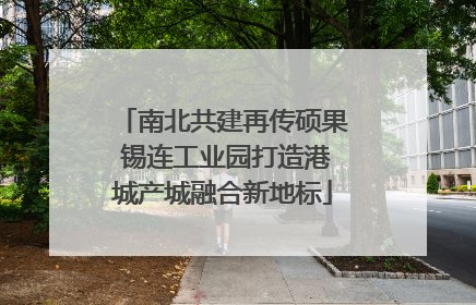 南北共建再传硕果 锡连工业园打造港城产城融合新地标
