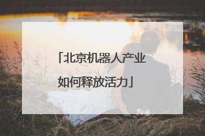 北京机器人产业如何释放活力
