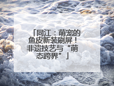 同江：萌宠的鱼皮新装刷屏！非遗技艺与“萌态跨界”