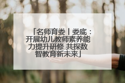 名师育娄丨娄底：开展幼儿教师素养能力提升研修 共探数智教育新未来