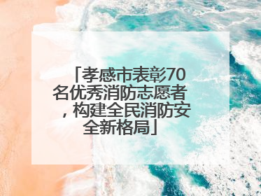 孝感市表彰70名优秀消防志愿者，构建全民消防安全新格局