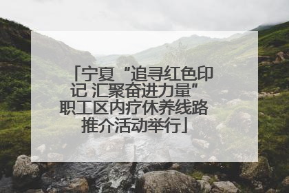 宁夏“追寻红色印记 汇聚奋进力量”职工区内疗休养线路推介活动举行