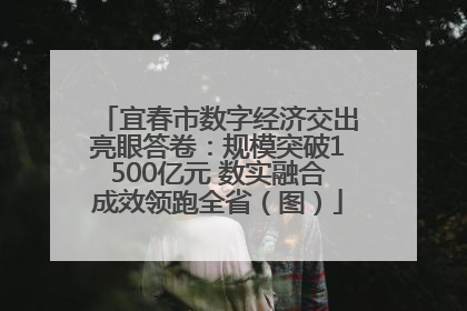宜春市数字经济交出亮眼答卷：规模突破1500亿元 数实融合成效领跑全省（图）