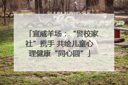 宣威羊场：“警校家社”携手 共绘儿童心理健康“同心圆”