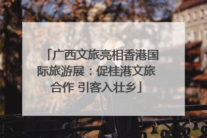 广西文旅亮相香港国际旅游展：促桂港文旅合作 引客入壮乡