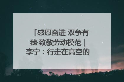 感恩奋进 双争有我·致敬劳动模范｜李宁：行走在高空的“电网卫士”