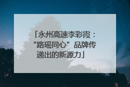 永州高速李彩霞：“路瑶同心”品牌传递出的新源力