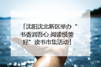 沈阳沈北新区举办“书香润吾心 阅读悦美好”读书市集活动