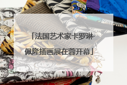 法国艺术家卡罗琳·佩隆插画展在蓉开幕