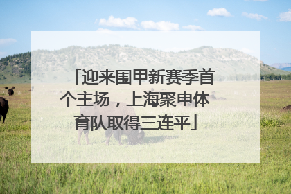 迎来围甲新赛季首个主场，上海聚申体育队取得三连平