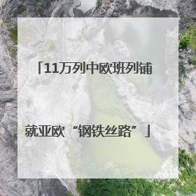 11万列中欧班列铺就亚欧“钢铁丝路”