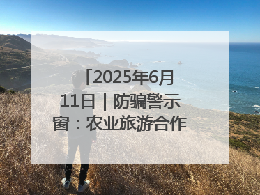 2025年6月11日｜防骗警示窗：农业旅游合作社以高息设局，集资380万