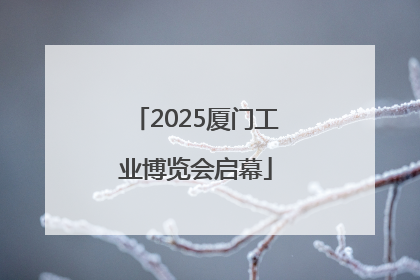 2025厦门工业博览会启幕