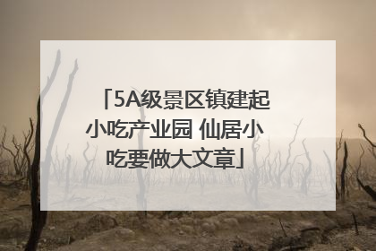 5A级景区镇建起小吃产业园 仙居小吃要做大文章