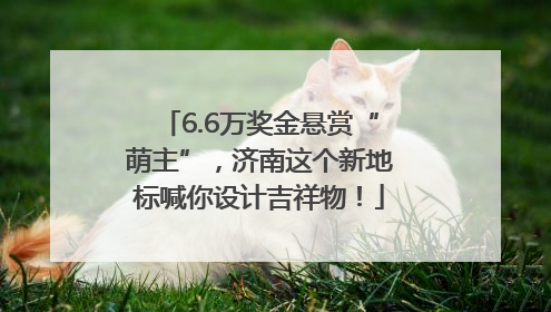 6.6万奖金悬赏“萌主”，济南这个新地标喊你设计吉祥物！